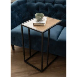 BRADFORD Laptop Table - Natural & Black(Bradford Laptop Table Oak) 26 BRADFORD Laptop Table - Natural & Black(Bradford Laptop Table Oak) -Modern Furniture Huayra Bradford3800