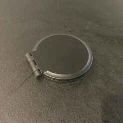 Round In Desk Power, Wireless Charging & USB Cable Cubby Management Dock - 9cm - Black(In Desk Wireless Charging Usb Dock 9cm Black) -Modern Furniture IMG 3688 800