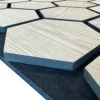 Hexagon WOODFLEX Acoustic Wood Wall Panels - SAMPLE(Hexagon Woodflex Acoustic Wood Wall Panels Sample) -Modern Furniture IMG 8595 1000 1