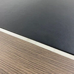 Carter Executive Office Desk With Left Return 2.2M - Coffee & Charcoal(Carter Executive Office Desk Left Return 220cm Coffee Charcoal 1) -Modern Furniture IMG 8813 800