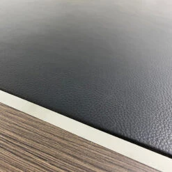 Carter Executive Office Desk + Left Return - 180cm - Coffee + Charcoal(Carter Executive Office Desk Left Return 180cm Coffee Charcoal) -Modern Furniture IMG 8814 800