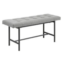JORY Bench Seat 100CM - Light Grey(Jory Bench Seat 100cm Light Grey)