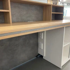 JARINReception Desk 1.8M Right Panel - Carbon Grey & White Colour(Jarin Reception Desk 1 8m Carbon Grey White Colour) -Modern Furniture JarinReceptionCompartment 800 60dab824 c3cf 4551 8aa0 7488ca3c9a00
