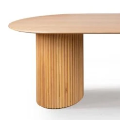 KELYN Dining Table 220cm - Natural(Kelyn Dining Table Natural) -Modern Furniture KELYNDiningTableNatural 1