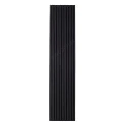 WOODFLEX Flexible Acoustic Wood Slat Wall Panel, Black Veneer - 2400mm X 600mm(Woodflex Flexible Acoustic Wall Panel Black) -Modern Furniture KSL ACPBL01 Flexible Acoustic Wall Panel 1 2000 watermarked 1