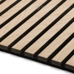 WOODFLEX Flexible Acoustic Wood Slat Wall Panel, Oak Veneer - 2700mm X 600mm(Woodflex Flexible Acoustic Wall Panel Oak Veneer) -Modern Furniture KSL ACPON01 3 Sided Flexible Acoustic Panel 5 2000