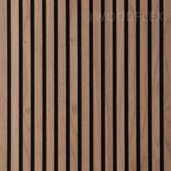 WOODFLEX Flexible Acoustic Wood Slat Wall Panel, Walnut Veneer - 2700mm X 600mm(Copy Of Woodflex Flexible Acoustic Wood Wall Panel Black Veneer) -Modern Furniture KSL ACPWL01 Flexible Acoustic Wall Panel 2 2000 watermarked
