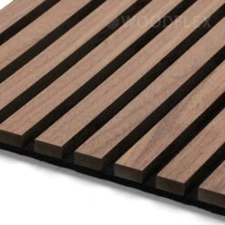 WOODFLEX Flexible Acoustic Wood Slat Wall Panel, Walnut Veneer - 2700mm X 600mm(Copy Of Woodflex Flexible Acoustic Wood Wall Panel Black Veneer) -Modern Furniture KSL ACPWL01 Flexible Acoustic Wall Panel 5 2000 watermarked