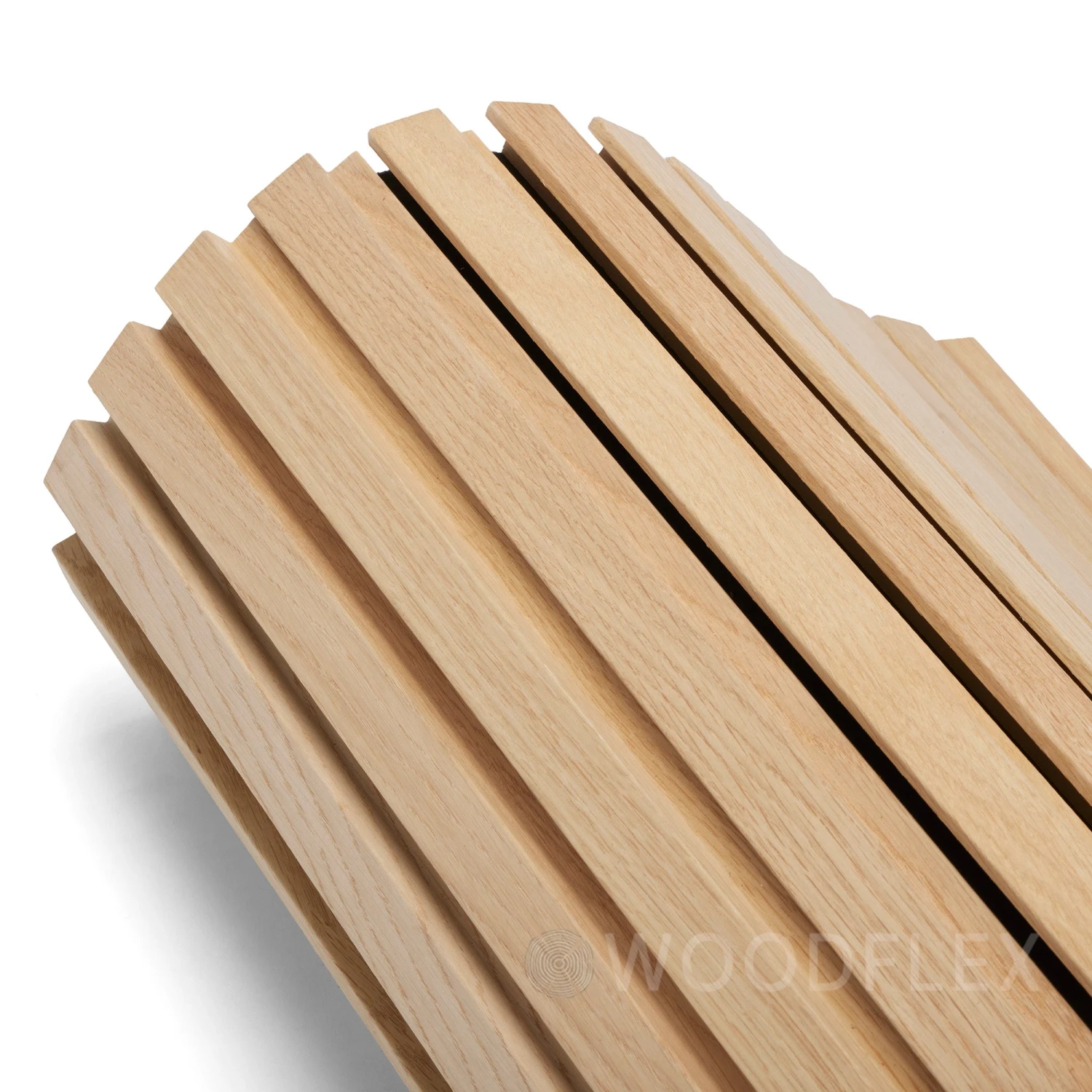WOODFLEX Z-Style Acoustic Wood Slat Panel - 3 Sided Full Wrap Oak Veneer - 2700mm X 600mm(Woodflex Z Style Acoustic Wood Slat Panel 3 Sided Full Wrap Oak Veneer 2700mm X 600mm) - Image 5