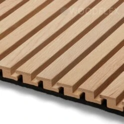 WOODFLEX Z-Style Acoustic Wood Slat Panel - 3 Sided Full Wrap Oak Veneer - 2700mm X 600mm(Woodflex Z Style Acoustic Wood Slat Panel 3 Sided Full Wrap Oak Veneer 2700mm X 600mm) -Modern Furniture KSL KAPZOA270 Z Style Acoustic Wood Slat Panel 5 2000 watermarked