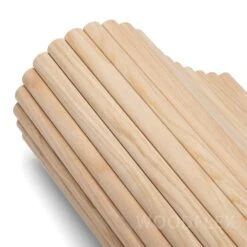 WOODFLEX Flexible Wooden Slat Wall Panel - Oak Veneer - 2700mm X 600mm - Half Round(Woodflex Flexible Half Round Slat Wall Panel Oak Veneer 270cm) -Modern Furniture KSL WROHR01 Flexible Oak Veneer Panel 4 2000 watermarked