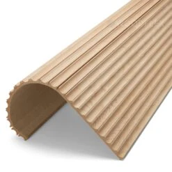 WOODFLEX Flexible Wooden Slat Wall Panel - Oak Veneer - 2700mm X 600mm - Wave(Woodflex Flexible Wooden Slat Wall Panel Oak Veneer 2700mm X 595mm Flute)
