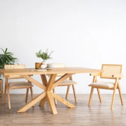 KAIRI Dining Chair - Natural & Rattan(Kairi Dining Chair Natural) 12 KAIRI Dining Chair - Natural & Rattan(Kairi Dining Chair Natural) -Modern Furniture Kairi 241593 Lifestyle concept 1000