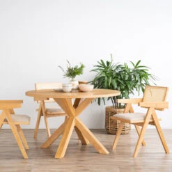 KAIRI Dining Chair - Natural & Rattan(Kairi Dining Chair Natural) 14 KAIRI Dining Chair - Natural & Rattan(Kairi Dining Chair Natural) -Modern Furniture KareDT144091 Kairidc2415931 3Simpleconcept 1000