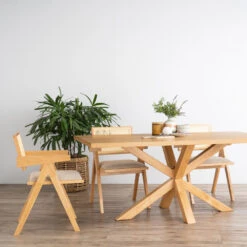 KAIRI Dining Chair - Natural & Rattan(Kairi Dining Chair Natural) 18 KAIRI Dining Chair - Natural & Rattan(Kairi Dining Chair Natural) -Modern Furniture KareDT146140 Kairidc2415931 4Simpleconcept 1000