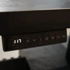 DAXTON Executive Desk With Left Return With Lift 200cm - Black(Daxton Executive Desk With Left Return With Lift 200cm Black) -Modern Furniture Keypad 1000