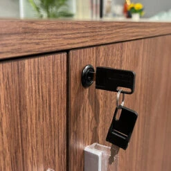 ANDERSON Credenza Cabinet 160cm - Hazelnut & Beige(Anderson Credenza Cabinet 160cm Australian Gold Oak Beige) -Modern Furniture Lock 800 05fa3055 ce98 4b86 82e6 a89c1fff723e