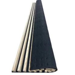 WOODFLEX Flexible Acoustic Battened Wood Slat Panel - 3 Sided Full Wrap Oak Veneer - 2700mm X 600mm(Woodflex Flexible Acoustic Wood Slat Panel 3 Sided Full Wrap Battens Oak Veneer 2700mm X 600mm) -Modern Furniture Louvresrolled2 1000