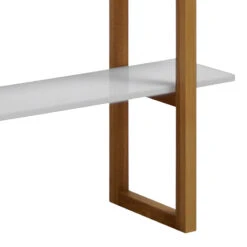 MAREN Display Unit 110 Cm - Natural & White(Maren Display Unit Natural White 110cm) -Modern Furniture MARENDISPLAYUNIT AC 60039 1 closeupB800