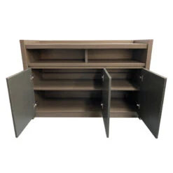 CARTER Credenza/ Sideboard1.3M - Coffee & Grey(Carter Sideboard 1 3m Coffee Grey) 8 CARTER Credenza/ Sideboard1.3M - Coffee & Grey(Carter Sideboard 1 3m Coffee Grey) -Modern Furniture MF 22UKD011Open 800