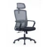 MILOS II Black Mesh Office Chair(Copy Of Milos Black Mesh Office Chair) -Modern Furniture MF 76AHI194main 1000