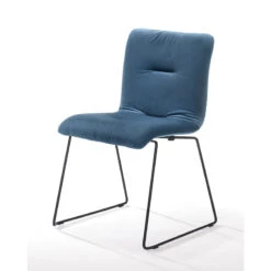 NORVIN Dining Chair - Blue Velvet & Black(Norvin Dining Chair Black Blue 1) 9 NORVIN Dining Chair - Blue Velvet & Black(Norvin Dining Chair Black Blue 1) -Modern Furniture MI 913 SUMMER H212 24 copy