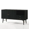 RANIA Sideboard Buffet 160cm - Black Ash(Rania Sideboard 160 Cm Black) -Modern Furniture MI BH651 1 800
