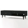 RANIA Entertainment TV Unit 170cm - Black Ash(Rania Entertainment Unit 175 Cm Black) 2 RANIA Entertainment TV Unit 170cm - Black Ash(Rania Entertainment Unit 175 Cm Black) -Modern Furniture MI BH652 1 800