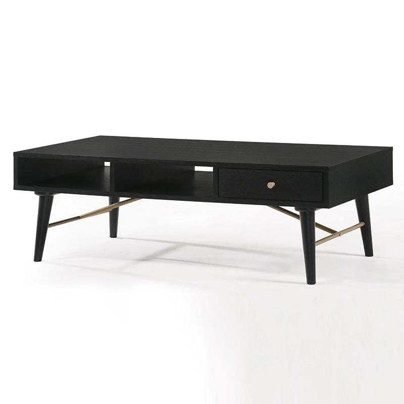 RANIA Coffee Table 120cm - Black Ash(Rania Coffee Table 120 Cm Black) 3 RANIA Coffee Table 120cm - Black Ash(Rania Coffee Table 120 Cm Black)