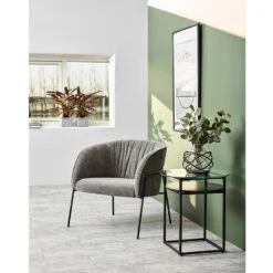 MILANI Lounge Chair - Anthracite(Milani Lounge Chair Grey) -Modern Furniture MILANILoungeChair AC 0000081321 Life800