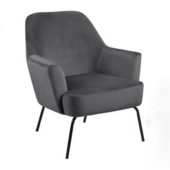 MONROE Lounge Chair - Dark Grey(Monroe Lounge Chair Dark Grey)