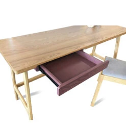 MOREY Study Desk Natural - Natural(Morey Working Desk In White 1) -Modern Furniture MOREY Desk Console 1 800