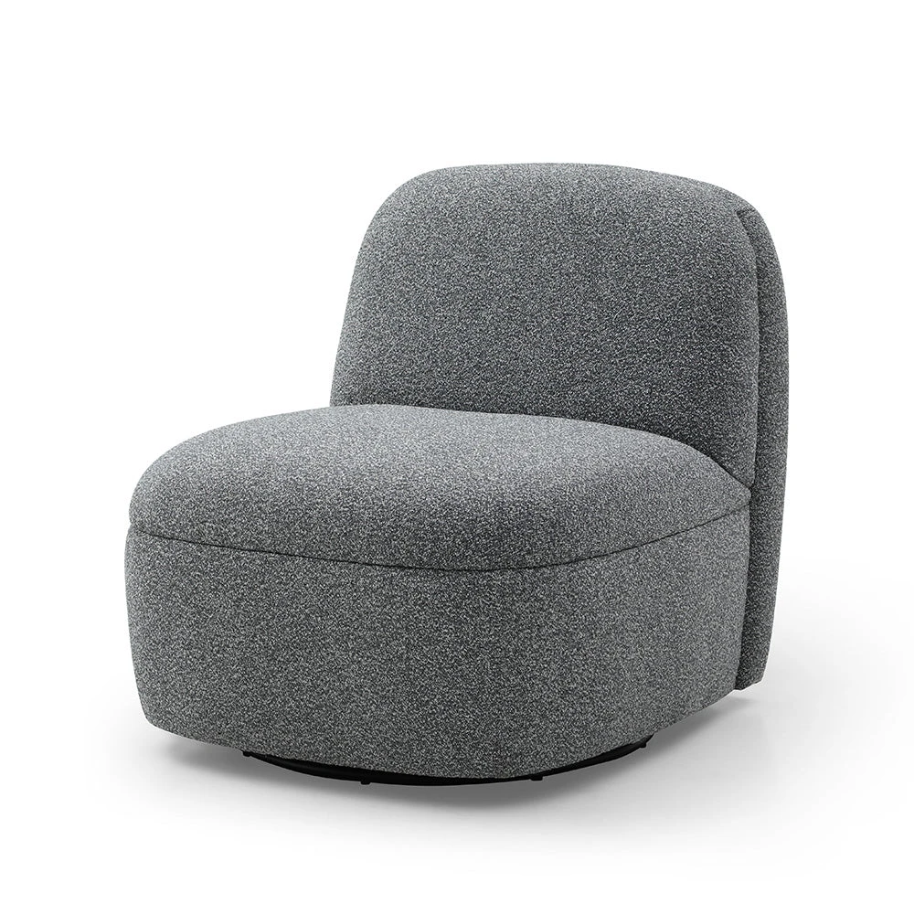 LEXTER Swivel Lounge Chair - Dark Grey(Lexter Lounge Chair Dark Grey) 6 LEXTER Swivel Lounge Chair - Dark Grey(Lexter Lounge Chair Dark Grey) - Image 4