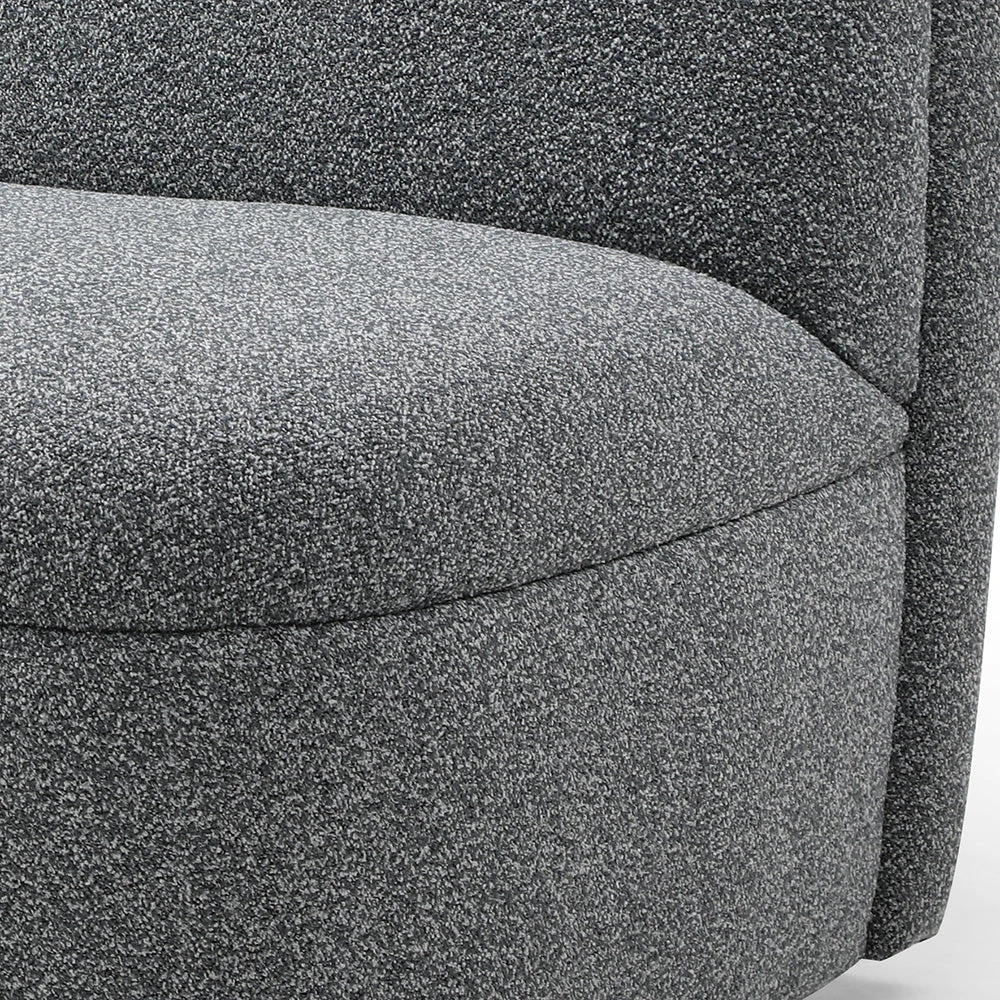 LEXTER Swivel Lounge Chair - Dark Grey(Lexter Lounge Chair Dark Grey) 9 LEXTER Swivel Lounge Chair - Dark Grey(Lexter Lounge Chair Dark Grey) - Image 7