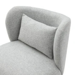 SASHA Lounge Chair - Light Grey & Black(Sasha Lounge Chair Light Grey) -Modern Furniture MS PCR025 1077 D 1000