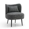 SASHA Lounge Chair - Black(Sasha Lounge Chair Charcoal Grey) -Modern Furniture MS PCR025 1080 Bflipped 1000