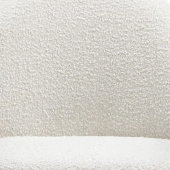 KAZANLounge Chair - Off White, Walnut & Black(Kazan Lounge Chair Cream Walnut Black) -Modern Furniture MS PCR027 1312 AFabriccloseup 1000