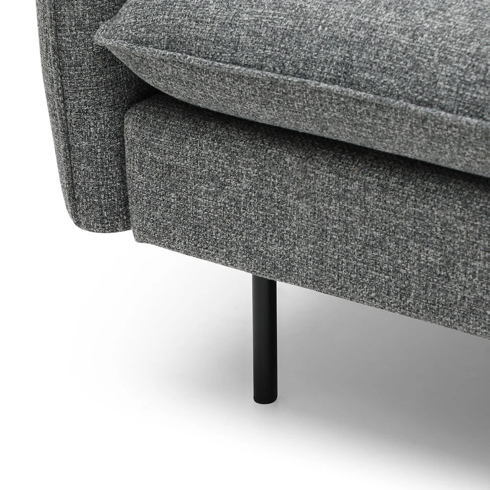 DALTON 3 Seater Sofa - Dark Grey & Black(Dalton 3 Seater Sofa Dark Grey) 12 DALTON 3 Seater Sofa - Dark Grey & Black(Dalton 3 Seater Sofa Dark Grey) - Image 10