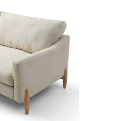 VIENNA3 Seater Sofa - Beige & Oak(Vienna 3 Seater Sofa Cream) 18 VIENNA3 Seater Sofa - Beige & Oak(Vienna 3 Seater Sofa Cream) -Modern Furniture MS SF376 1116 5 1000