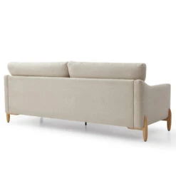 VIENNA3 Seater Sofa - Beige & Oak(Vienna 3 Seater Sofa Cream) 15 VIENNA3 Seater Sofa - Beige & Oak(Vienna 3 Seater Sofa Cream) -Modern Furniture MS SF376 1116 4 1000