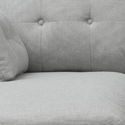 HAVANA 3 Seater Sofa With Left Chaise - Light Grey & Black(Havana 3 Seater Sofa With Left Chaise Light Grey) -Modern Furniture MS SF408 1250 L Acloseup3 1000