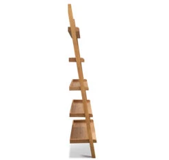 MILT Leaning Bookcase 66cm - Natural Oak(Milt Lening Bookcase Natural) 16 MILT Leaning Bookcase 66cm - Natural Oak(Milt Lening Bookcase Natural) -Modern Furniture Milts 7