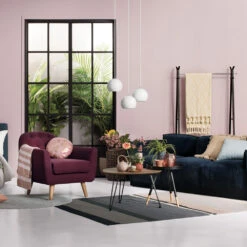 CORWIN Oval Coffee Table 67cm - Walnut(Corwin Oval Coffee Table 67cm Walnut) -Modern Furniture Mollis Senku Glanza Corwin Innis Hiyan 1000