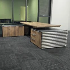 PHOENIX Executive Desk With Left Return 2.8M - Warm Oak & Black(Phoenix Executive Desk With Left Return 2 8m Mahogany Black) 28 PHOENIX Executive Desk With Left Return 2.8M - Warm Oak & Black(Phoenix Executive Desk With Left Return 2 8m Mahogany Black) -Modern Furniture N2801 Back Left 2000