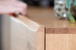 OLIVETO Sideboard Buffet 200cm - Brown & Black(Oliveto Sideboard 200cm Brown Black) -Modern Furniture OLIVETODETAIL 2 800