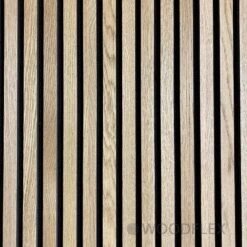 WOODFLEX Flexible Acoustic Wood Slat Panel - 3 Sided Full Wrap Oak Veneer On Black - 2700mm X 600mm(Copy Of Woodflex Flexible Acoustic Wood Slat Wall Panel Oak Veneer 2700mm X 600mm) -Modern Furniture Oaktexture2Woodflex 1000 bf5acd5c 9119 480d 9731 fd1f88eaefb3