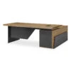 HAMLIN Executive Office Desk With Left Return 2.2M - Tobacco(Hamlin Executive Desk With Left Return 2 2m Tobacco Wood Colour) 1 HAMLIN Executive Office Desk With Left Return 2.2M - Tobacco(Hamlin Executive Desk With Left Return 2 2m Tobacco Wood Colour) -Modern Furniture P3505 4 Left 800