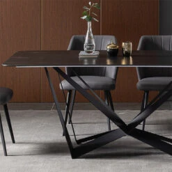 CELINE Sintered Stone Dining Table - 180cm - Black(Celine Stone Dining Table 180cm Black 1) 16 CELINE Sintered Stone Dining Table - 180cm - Black(Celine Stone Dining Table 180cm Black 1) -Modern Furniture PL015 800