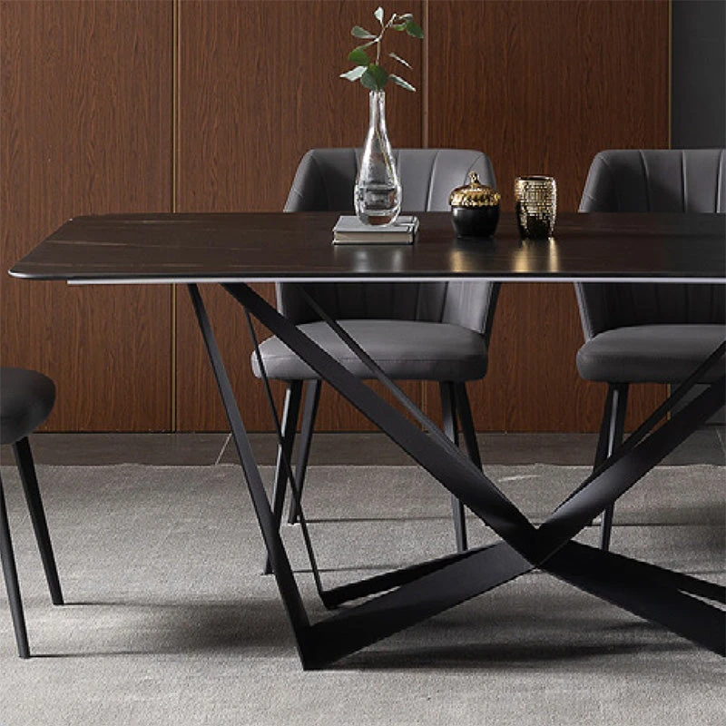 CELINE Sintered Stone Dining Table - 180cm - Black(Celine Stone Dining Table 180cm Black 1) 9 CELINE Sintered Stone Dining Table - 180cm - Black(Celine Stone Dining Table 180cm Black 1) - Image 7