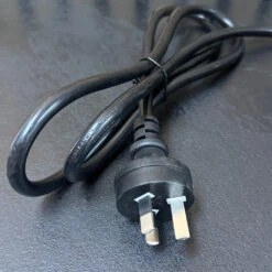 In Desk Cable Management Cubby Power & USB Box - 13cm -Black(Square Black Gromet Inc Power Au Usba Usb C) -Modern Furniture Power plug 1000 3